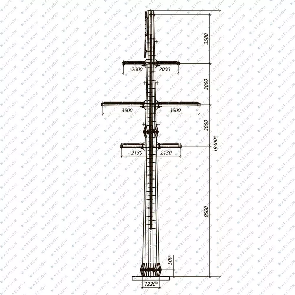 Многогранная опора УМ110-6