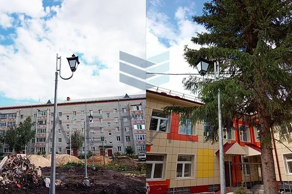 Опоры освещения ОСС-4,0, <br />
г. Ялуторовск, Тюменская область